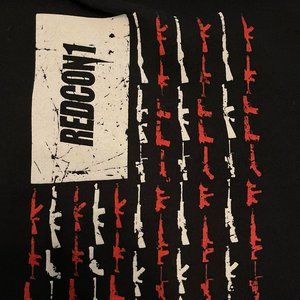 Redcon1 Black Hoodie Lg